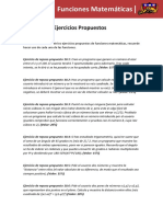 Ejercicios Propuestos: Mr. Gerardo Espinoza