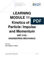 AMT 3102 Module No. 11 Impulse and Momentum