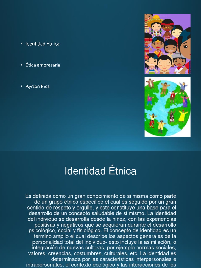 Identidad y Discriminación Cultural | PDF