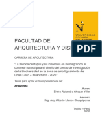 Facultad de Arquitectura Y Diseño