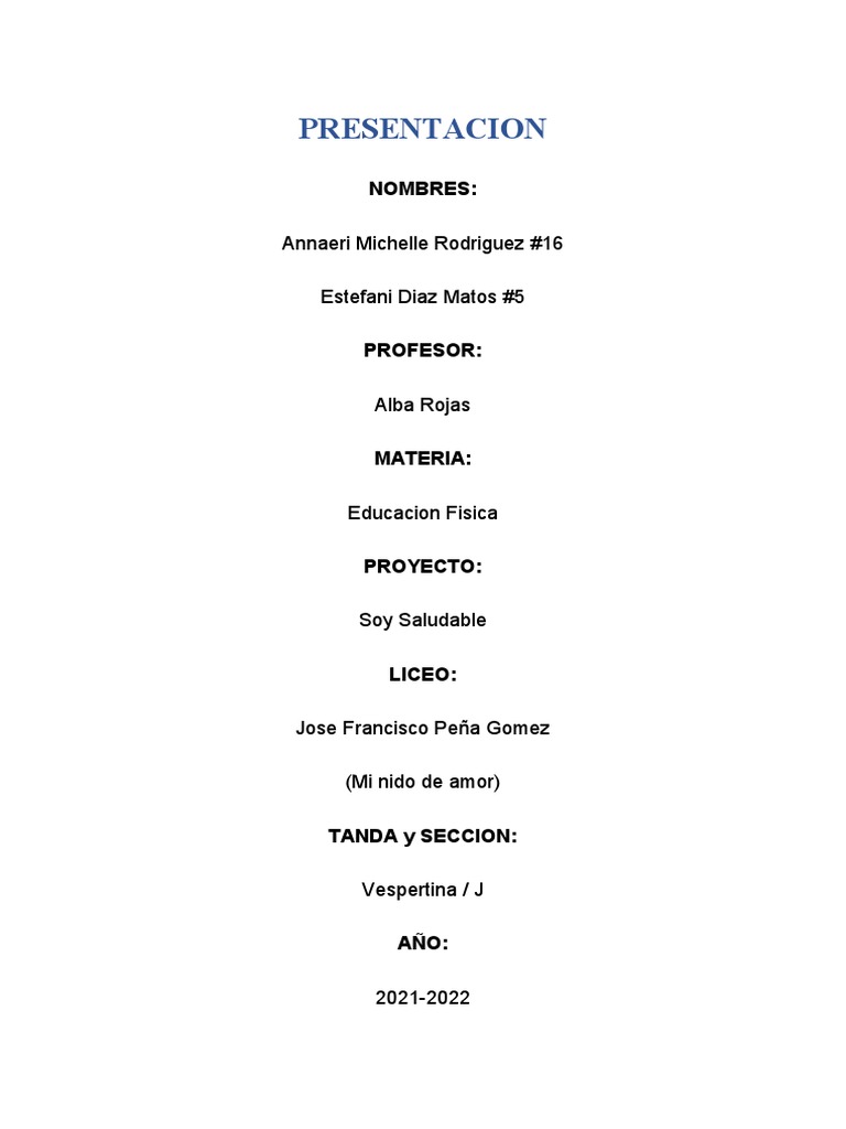 J Annaeris Estefani | PDF