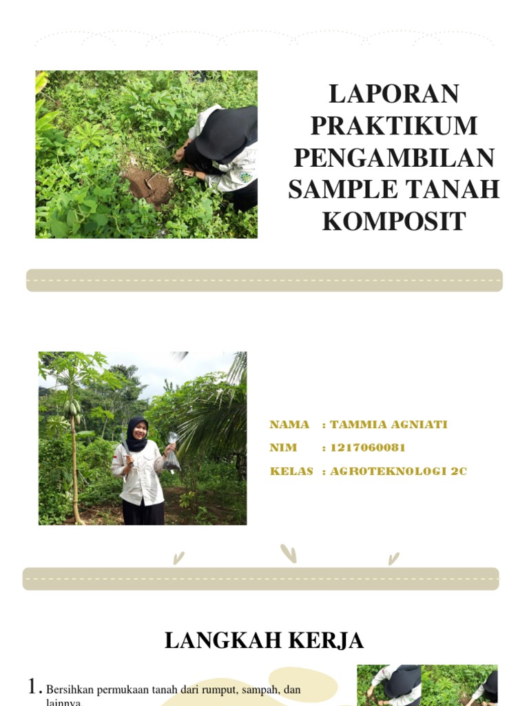 Pengambilan Sampel Tanah Komposit | PDF