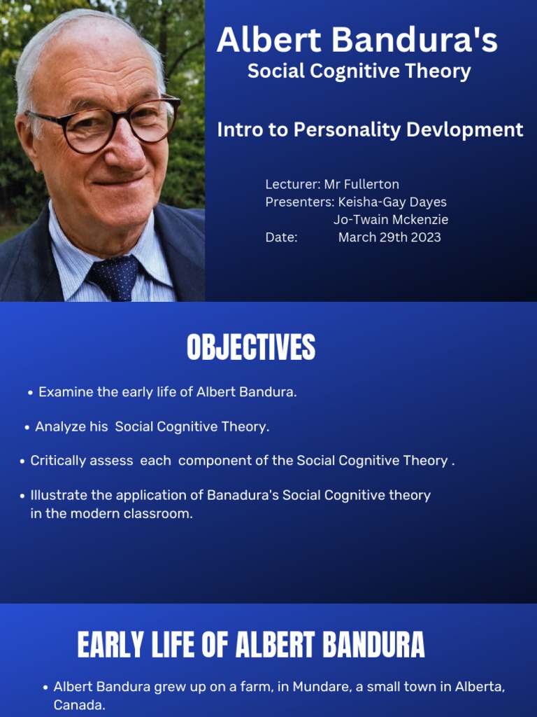 Social Cognitive Theory | PDF