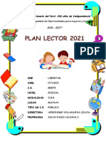 PLAN LECTOR 2021 5 Años