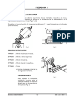 Fresadora I: Operación