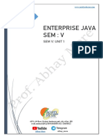 Enterprise Java Sem: V