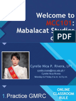 Welcome To: Mabalacat Studies Course!: Click To Edit Master Title Style
