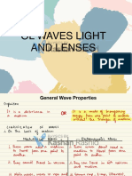 Ol Waves Light and Lenses