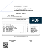 First Sem Grades