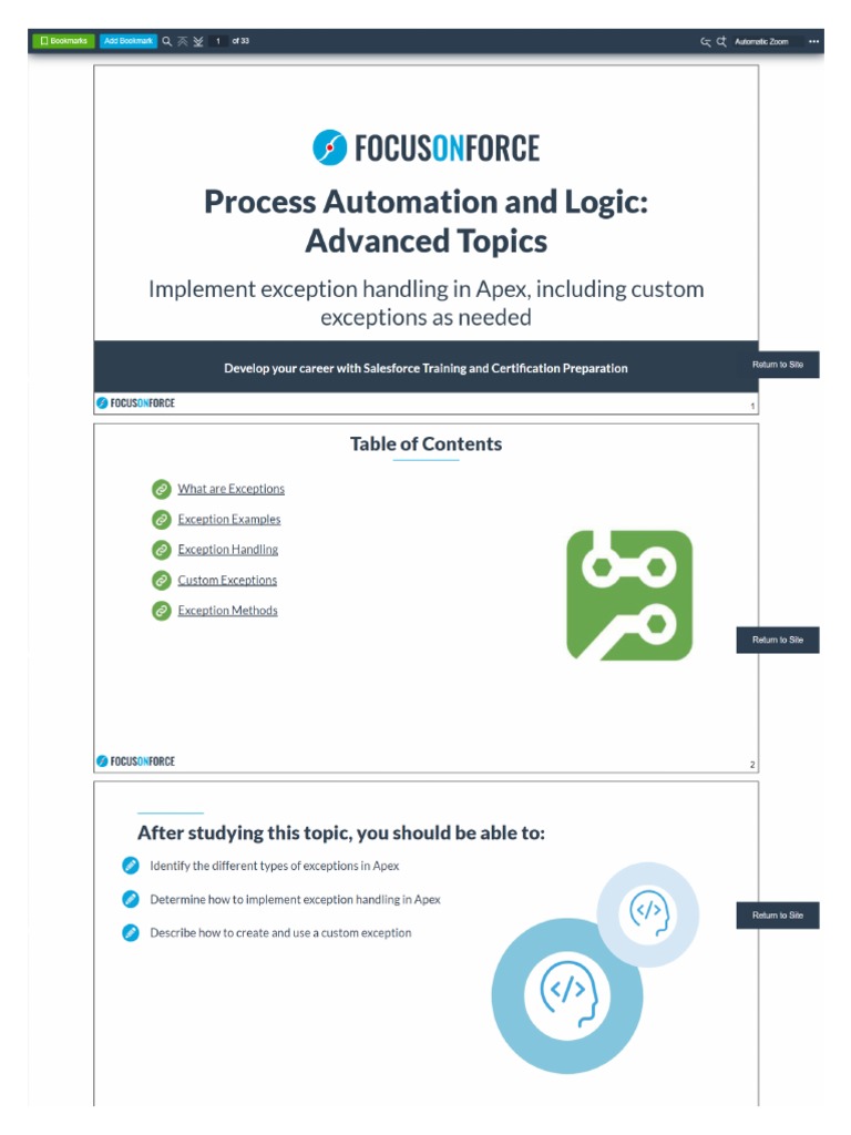 Process Automation and Logic Advanced Topics 4 | PDF