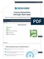 Process Automation and Logic Basic Apex 2