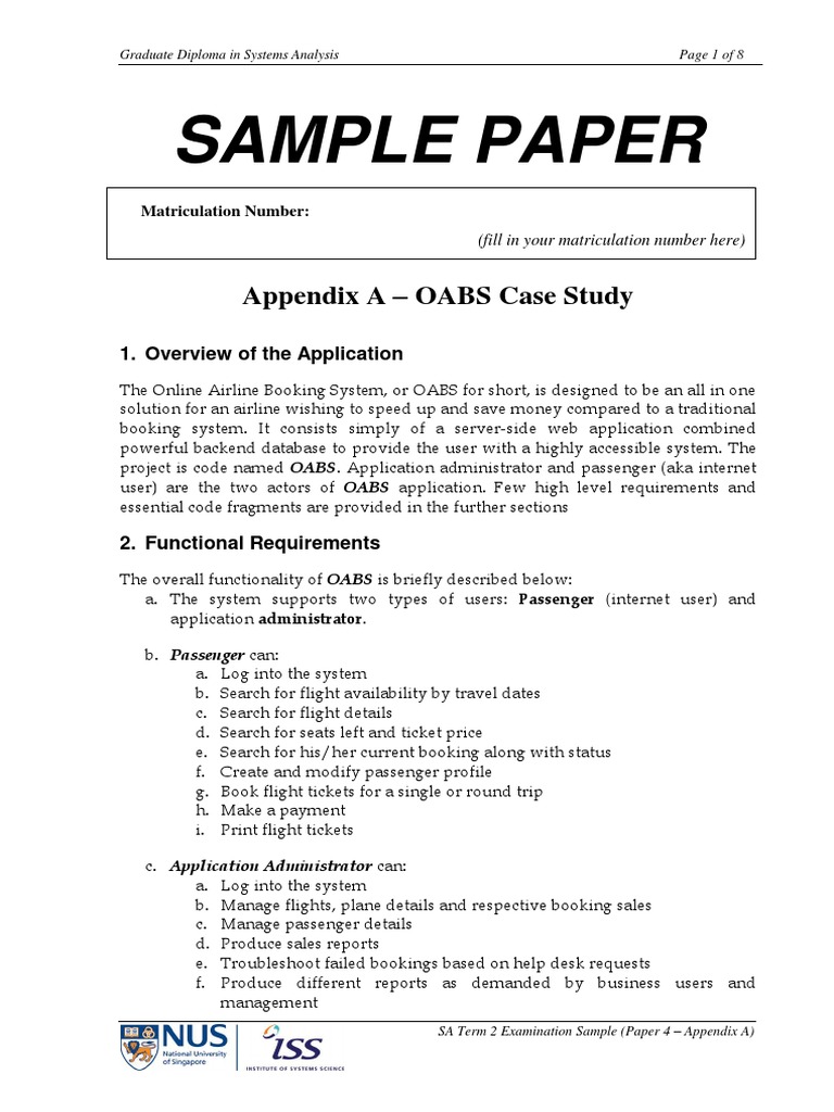OABS: Online Airline Booking System | PDF | Java (Programming Language ...