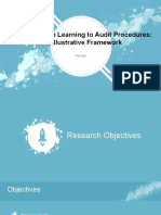 Applying Deep Learning To Audit Procedures: An Illustrative Framework