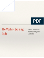 The Machine Learning Audit Andrew Clark