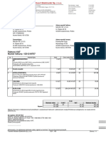 Faktura VAT Numer Faktury: 1231218757: Nabywca Adres Wysyłki Faktury