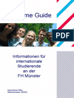 Welcome Guide Für Internationale Studierende - Deutsch - WiSe 2022