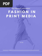 Fashion in Print Media