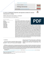 2022 A Review of Tribological Properties and Deposition Methods For