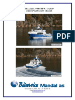 Sealord 24 M Crew / Cargo Transportation Vessel: TLF: + 47 38 27 13 00 Fax: + 47 38 26 45 80 E-Mail