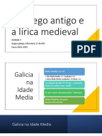 Unidade 1. O Galego Antigo e A Lírica Medieval