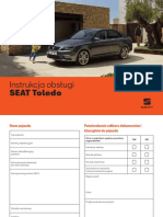 Instrukcja Obsługi: SEAT Toledo