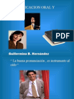Comunicacion Oral Y Escrita: Guillermina B. Hernández