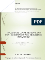 Voluntary Local Reviews and COVID-19 Recovery and Rebuilding in Yaounde - Marie Solange MBANG Epse EFON