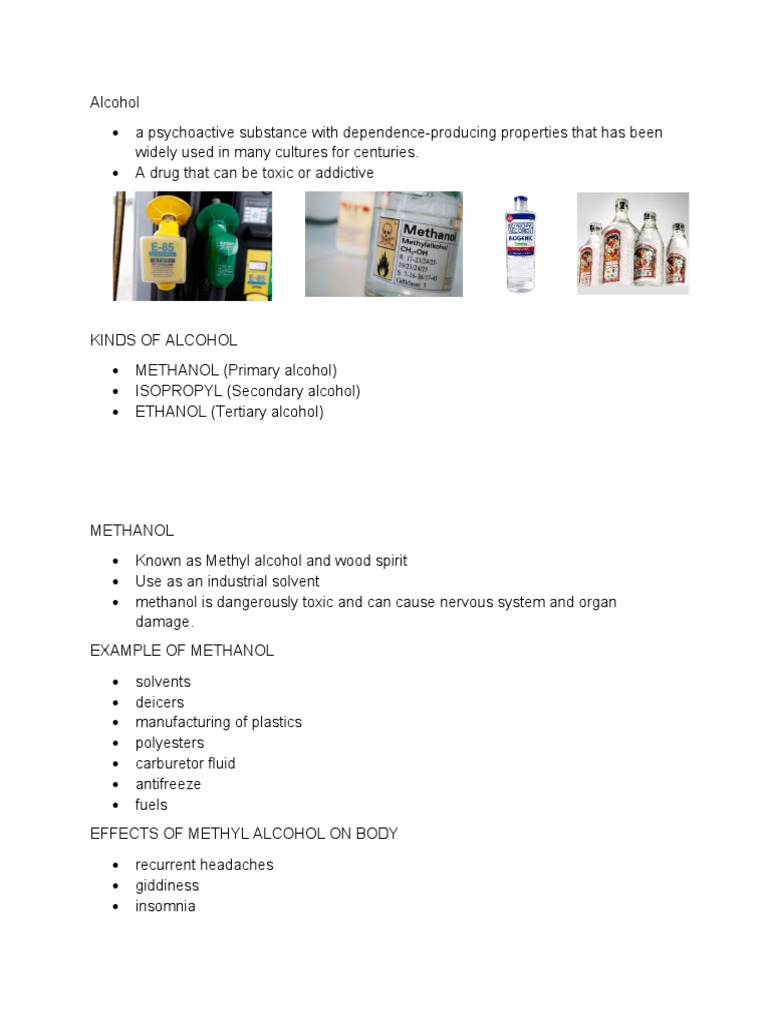 Alcohol. Effects PDF