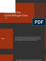 Syrian Refugee Crisis