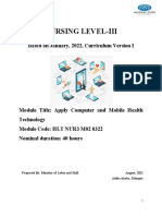 Forwarded From Derejie Biruh MO3 - Computer Health Technology - PDF Nursing
