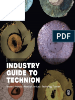 Industry Guide To Technion: Research Projects Research Services Technology Transfer