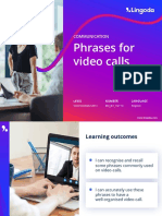 Phrases For Video Calls