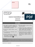 Exame DETRANSFERÊNCIA-2013/2014 E Xatas 05/05/2013: Instruções