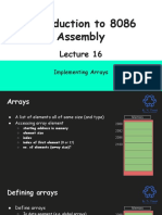Assembly - Lecture 16