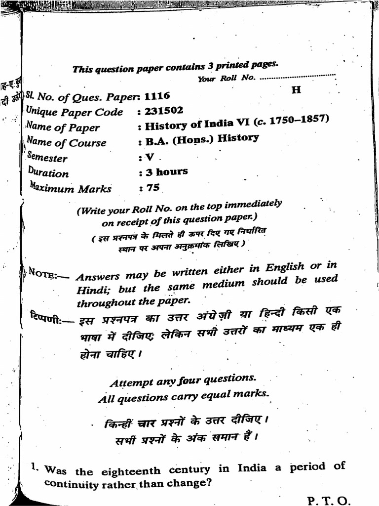 History of india vi c 1750 1857 pdf