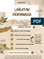 Larutan Penyangga: Kimia Dasar