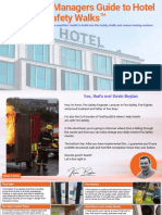 Hotel Managers Guide To Hotel Fire Safety Walks.