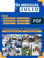 Boletín Mensual Julio 2022