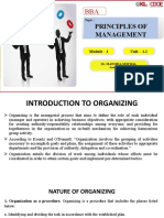 Principles of Management: Module - 1 Unit - 1.2