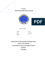 Laporan & Tugas Praktikum APLIKOM