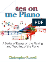 Notes On The Piano A Series of Essays On The Playing and Teaching of The Piano - Russell - Christopher