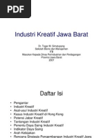 Download Industri Kreatif Jawa Barat by Bani Bunyamin SN64019246 doc pdf