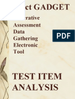 Generative Assessment Data Gathering Electronic Tool: Project GADGET