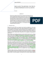 2233 A Transformer Based Framework