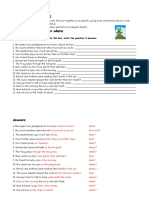 Adverbial Phrases Worksheet