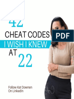 42 Cheat Codes for Success at 22