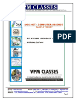 VPM Classes - Sample Theory - New Pattern - Ugc Net Comp. Sci
