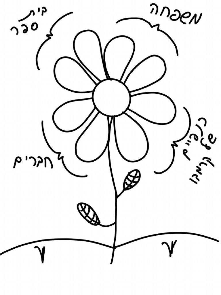 Flower Hebrew PDF