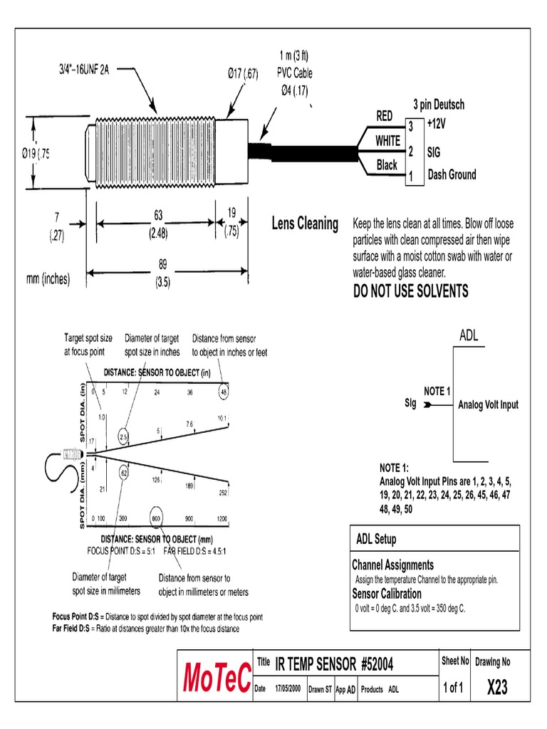 2-Wire Temp Sensor Wiring Guide | PDF