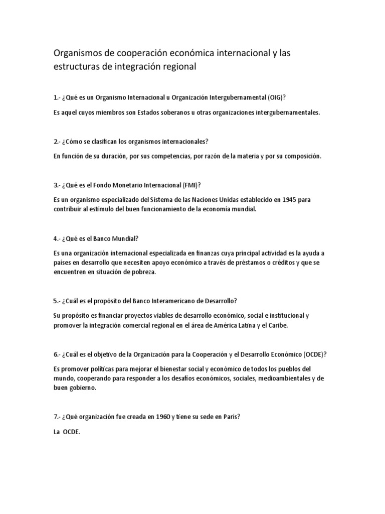 organismos-de-cooperaci-n-econ-mica-internacional-y-las-estructuras-de